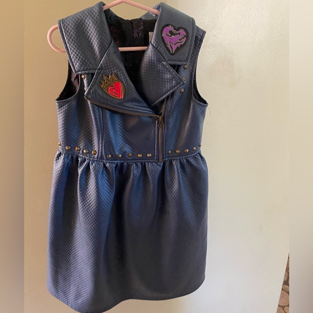 Descendants Evie Dress faux leather